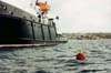 1994. Man-at-sea test by the captain of this huge tugboat
